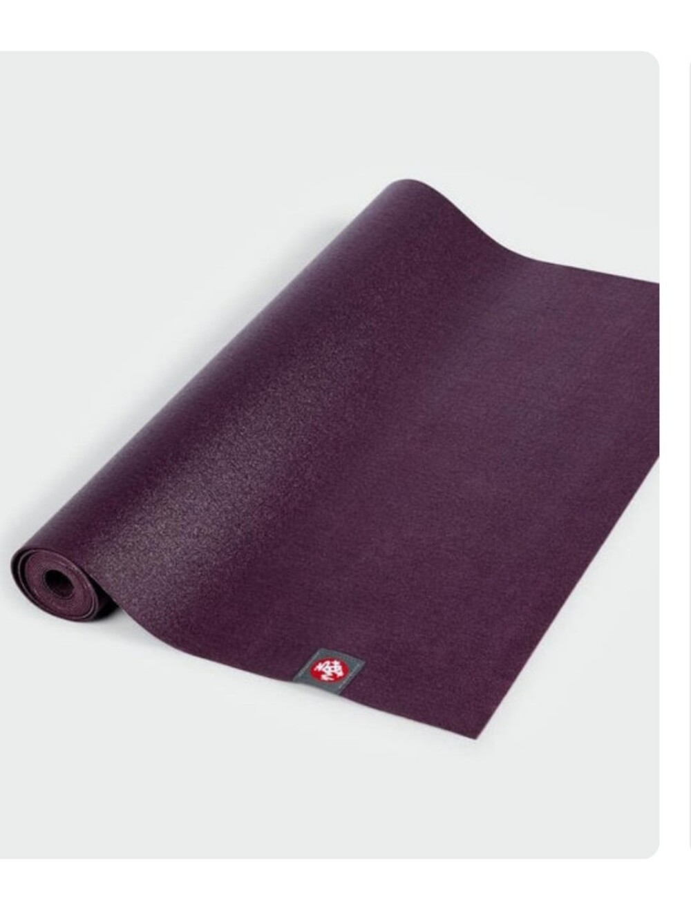 manduka eko SuperLite Travel Foldable Yoga Mat In Acai Purple NWT